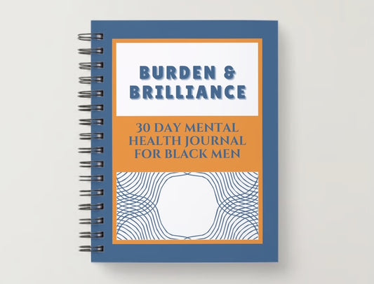 30-Day Mental Health Journal for Black Men